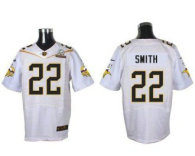 Nike Minnesota Vikings -22 Harrison Smith White 2016 Pro Bowl Stitched NFL Elite Jersey