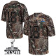 Nike Denver Broncos #18 Peyton Manning Camo With Hall of Fame 50th Patch Super Bowl XLVIII Men's Sti