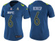WOMEN'S NFC 2017 PRO BOWL LOS ANGELES RAMS #6 JOHNNY HEKKER BLUE GAME JERSEY
