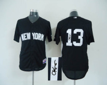 Autographed MLB New York Yankees -13 Alex Rodriguez Black Cool Base Stitched Jersey Autographed MLB New York Yankees -13 Alex Rodriguez Black Cool Base Stitched Jersey