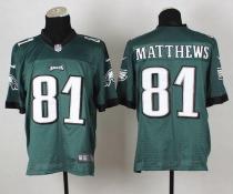 Nike Philadelphia Eagles #81 Jordan Matthews Midnight Green Team Color Men's Stitched NFL Elite Jers Nike Philadelphia Eagles #81 Jordan Matthews Midnight Green Team Color Men's Stitched NFL Elite Jers