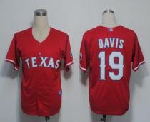 Texas Rangers #19 Chris Davis Red Cool Base Stitched MLB Jersey Texas Rangers #19 Chris Davis Red Cool Base Stitched MLB Jersey
