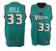 Detroit Pistons -33 Hill Green Throwback Stitched NBA Jersey