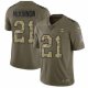 Nike Vikings -21 Jerick McKinnon Olive Camo Stitched NFL Limited 2017 Salute To Service Jersey
