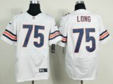 Nike Chicago Bears -75 Kyle Long White NFL Elite Jersey