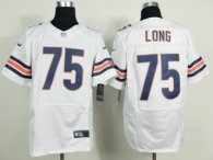 Nike Chicago Bears -75 Kyle Long White NFL Elite Jersey