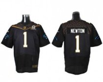 Nike Carolina Panthers -1 Cam Newton Black 2016 Pro Bowl Stitched NFL Elite Jersey Nike Carolina Panthers -1 Cam Newton Black 2016 Pro Bowl Stitched NFL Elite Jersey