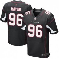 Nike Arizona Cardinals -96 Martin Jersey Black Elite Alternate Jersey