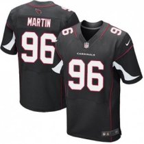 Nike Arizona Cardinals -96 Martin Jersey Black Elite Alternate Jersey