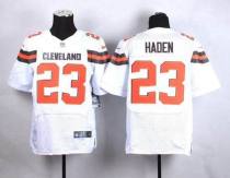 Nike Cleveland Browns -23 Joe Haden White Stitched NFL New Elite Jersey Nike Cleveland Browns -23 Joe Haden White Stitched NFL New Elite Jersey