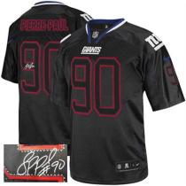 Nike New York Giants #90 Jason Pierre-Paul Lights Out Black Men's Stitched NFL Elite Autographed Jer Nike New York Giants #90 Jason Pierre-Paul Lights Out Black Men's Stitched NFL Elite Autographed Jer