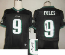 Nike NFL Philadelphia Eagles #9 Nick Foles Black Men's Stitched Elite Autographed Jersey Nike NFL Philadelphia Eagles #9 Nick Foles Black Men's Stitched Elite Autographed Jersey
