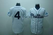 Mitchell and Ness Philadelphia Phillies #4 Jimmy Foxx Stitched White Throwback MLB Jersey Mitchell and Ness Philadelphia Phillies #4 Jimmy Foxx Stitched White Throwback MLB Jersey