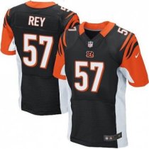 Nike Cincinnati Bengals -57 Vincent Rey Black Team Color Stitched NFL Elite Jersey Nike Cincinnati Bengals -57 Vincent Rey Black Team Color Stitched NFL Elite Jersey