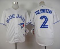 Toronto Blue Jays #2 Troy Tulowitzki White Cool Base Stitched MLB Jersey Toronto Blue Jays #2 Troy Tulowitzki White Cool Base Stitched MLB Jersey