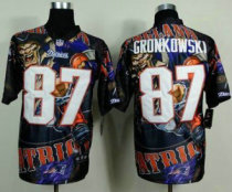 Nike New England Patriots -87 Rob Gronkowski Team Color NFL Elite Fanatical Version Jersey Nike New England Patriots -87 Rob Gronkowski Team Color NFL Elite Fanatical Version Jersey