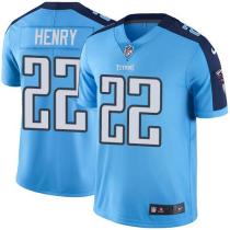 Nike Titans -22 Derrick Henry Light Blue Team Color Stitched NFL Vapor Untouchable Limited Jersey Nike Titans -22 Derrick Henry Light Blue Team Color Stitched NFL Vapor Untouchable Limited Jersey