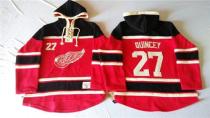 Detroit Red Wings -27 Kyle Quincey Red Sawyer Hooded Sweatshirt Stitched NHL Jersey Detroit Red Wings -27 Kyle Quincey Red Sawyer Hooded Sweatshirt Stitched NHL Jersey