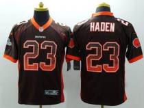 Nike Cleveland Browns -23 Joe Haden Brown Team Color Stitched NFL Elite Drift fashion jersey Nike Cleveland Browns -23 Joe Haden Brown Team Color Stitched NFL Elite Drift fashion jersey