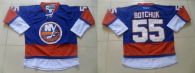 New York Islanders -55 Johnny Boychuk Baby Blue Stitched NHL Jersey