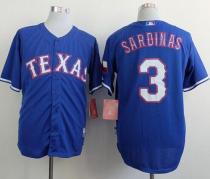 Texas Rangers #3 Luis Sardinas Blue Cool Base Stitched MLB Jersey Texas Rangers #3 Luis Sardinas Blue Cool Base Stitched MLB Jersey