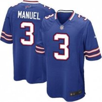 Nike Bills -3 EJ Manuel Royal Blue Team Color Stitched NFL Game Jersey Nike Bills -3 EJ Manuel Royal Blue Team Color Stitched NFL Game Jersey