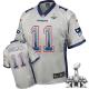 Nike New England Patriots -11 Julian Edelman Grey Super Bowl XLIX Mens Stitched NFL Elite Drift Fash