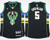 Milwaukee Bucks -5 Michael Carter-Williams Black Stitched NBA Jersey Milwaukee Bucks -5 Michael Carter-Williams Black Stitched NBA Jersey