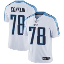 Nike Titans -78 Jack Conklin White Stitched NFL Vapor Untouchable Limited Jersey Nike Titans -78 Jack Conklin White Stitched NFL Vapor Untouchable Limited Jersey