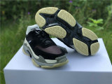 Authentic Balenciaga triple S Black Grey