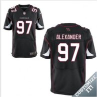 Nike Arizona Cardinals -97 Alexander Jersey Black Elite Alternate Jersey