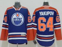 Edmonton Oilers -64 Nail Yakupov Light Blue Stitched NHL Jersey Edmonton Oilers -64 Nail Yakupov Light Blue Stitched NHL Jersey