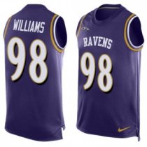 Nike Ravens -98 Brandon Williams Purple Team Color Men Stitched NFL Limited Tank Top Jersey Nike Ravens -98 Brandon Williams Purple Team Color Men Stitched NFL Limited Tank Top Jersey