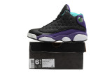 Perfect Air Jordan 13 GS Black Purle