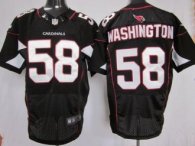 Nike Cardinals -58 Daryl Washington Black Alternate Men's Stitched NFL Elite Jersey