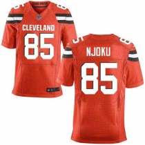 Nike Browns -85 David Njoku Orange Alternate Stitched NFL New Elite Jersey Nike Browns -85 David Njoku Orange Alternate Stitched NFL New Elite Jersey