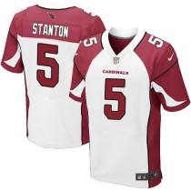 Nike Arizona Cardinals -5 Stanton Jersey White Elite Road Jersey
