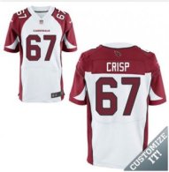 Nike Arizona Cardinals -67 Crisp Jersey White Elite Road Jersey