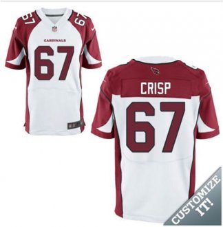 Nike Arizona Cardinals -67 Crisp Jersey White Elite Road Jersey