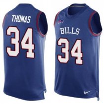 Nike Buffalo Bills -34 Thurman Thomas Royal Blue Team Color Stitched NFL Limited Tank Top Jersey Nike Buffalo Bills -34 Thurman Thomas Royal Blue Team Color Stitched NFL Limited Tank Top Jersey