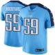Nike Titans -59 Wesley Woodyard Light Blue Stitched NFL Color Rush Limited Jersey