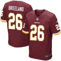 Nike Washington Redskins -26 Bashaud Breeland Burgundy Red Team Color Men's Stitched NFL Elite Jerse