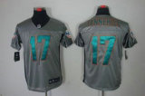 Nike Dolphins -17 Ryan Tannehill Grey Shadow Stitched NFL Elite Jersey