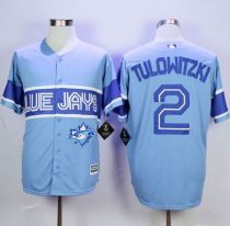 Toronto Blue Jays #2 Troy Tulowitzki Light Blue Exclusive New Cool Base Stitched MLB Jersey Toronto Blue Jays #2 Troy Tulowitzki Light Blue Exclusive New Cool Base Stitched MLB Jersey