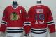 Chicago Blackhawks -19 Jonathan Toews Red USA Flag Fashion Stitched NHL Jersey