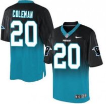 Nike Carolina Panthers -20 Kurt Coleman BlackBlue Stitched NFL Elite Fadeaway Fashion Jersey Nike Carolina Panthers -20 Kurt Coleman BlackBlue Stitched NFL Elite Fadeaway Fashion Jersey