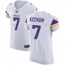 Nike Vikings -7 Case Keenum White Stitched NFL Vapor Untouchable Elite Jersey Nike Vikings -7 Case Keenum White Stitched NFL Vapor Untouchable Elite Jersey