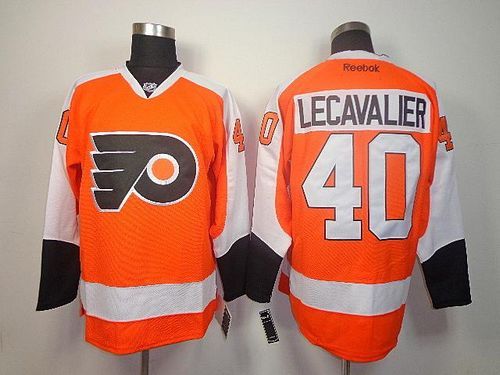Philadelphia Flyers -40 Vincent Lecavalier Orange Stitched NHL Jersey