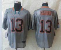 New Nike Miami Dolphins -13 Marino Lights Out Grey Elite Jerseys New Nike Miami Dolphins -13 Marino Lights Out Grey Elite Jerseys