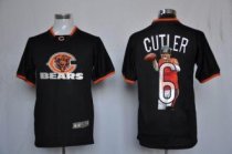 Nike Bears -6 Jay Cutler Black NFL Game All Star Fashion Jersey Nike Bears -6 Jay Cutler Black NFL Game All Star Fashion Jersey